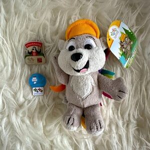 NWT Pachi Pan Am Games Toronto 2015 Plushie & 2 Lapel Pins
